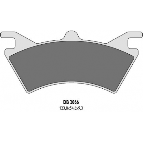 DELTA BRAKING KLOCKI HAMULCOWE KH313 POLARIS 6X6 - ZASTĘPUJĄ DB2066QD-D ORAZ DB2066MX-D