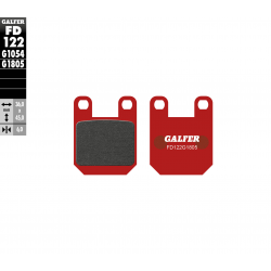 GALFER KLOCKI HAMULCOWE KH115 MONTESSA COTA 310/311/314/315 PRZÓD TRIAL (36x45x6)