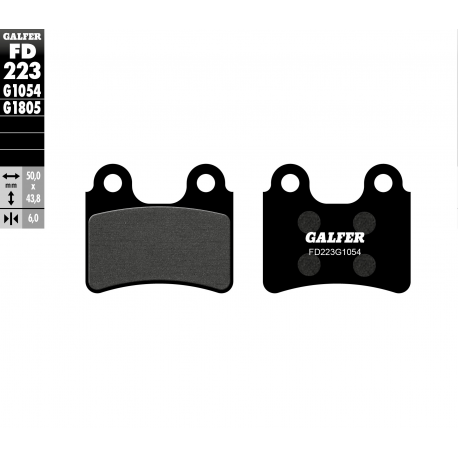 GALFER KLOCKI HAMULCOWE KH303