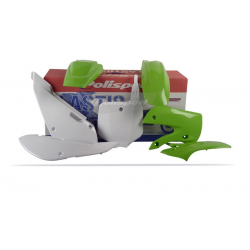 POLISPORT PROMOCJA KOMPLET PLASTIKÓW KAWASAKI KX65 '01-'20 KOLOR OEM '16-'20