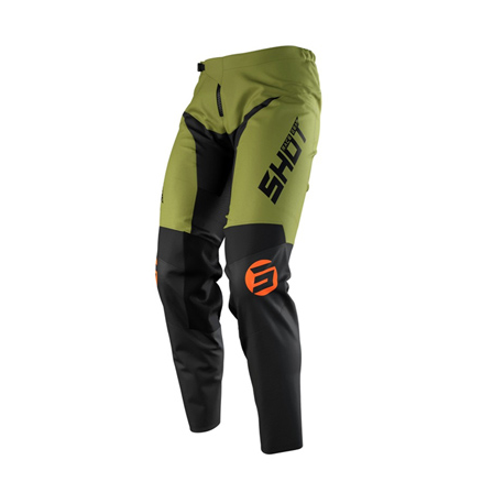 SHOT RACING (2021 NOWOŚĆ) SPODNIE CROSS/ENDURO PANTS DEVO STORM KAKI KOLOR KHAKI ZIELONY ROZMIAR 28