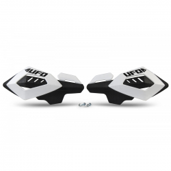 UFO OSŁONY RĄK (HANDBARY) ARCHES KOLOR BIAŁY (Z MOCOWANIAMI 22MM)