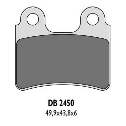 DELTA BRAKING KLOCKI HAMULCOWE KH303 - ZASTEPUJĄ DB2450QD-D I DB2450MX-D