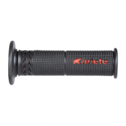 ARIETE MANETKI ROAD SOFT ESTORIL (120 MM) Z OTWOREM KOLOR CZARNY CZERWONY (12)