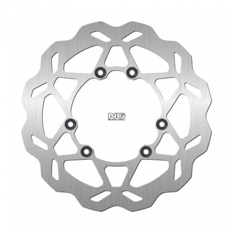 NG 2021/06 TARCZA HAMULCOWA PRZÓD GAS GAS HALLEY 450 '08-09, RIEJU MRT/MRX/SMX 50/125 '08-21 (260x108x4MM) (6X7,5MM) WAVE