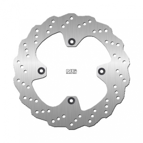 NG 2021/06 TARCZA HAMULCOWA PRZÓD SUZUKI DR 650 '90-'93, DR 750 '88-'90 (280X121X4MM) (4X10,5MM) WAVE