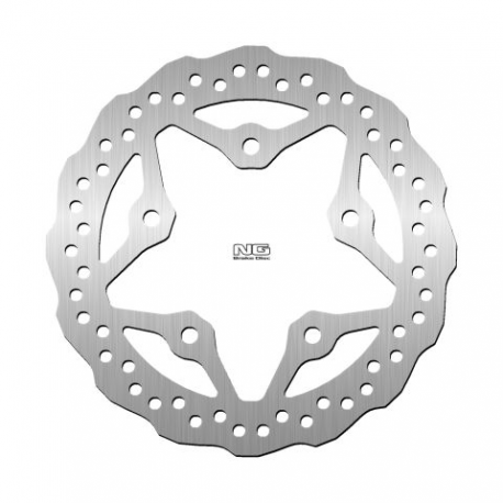 NG 2021/06 TARCZA HAMULCOWA TYŁ SYM CRUISYM/JOYMAX 125/200/250/300 '15-20 (240X100X5MM) (5X10,5MM) WAVE