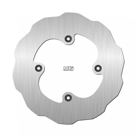 NG 2021/06 TARCZA HAMULCOWA TYŁ YAMAHA YZ85 '93-21, YZ80 '93-01 (190X84X3MM) (4X6,5MM) WAVE