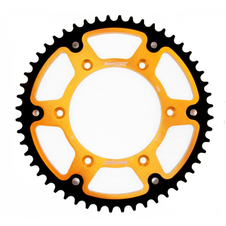 SUPERSPROX ZĘBATKA TYLNA 899 52 STEALTH (STALOWO-ALUMINIOWA) KTM SX/EXC (JTR897.52) KOLOR ZŁOTY