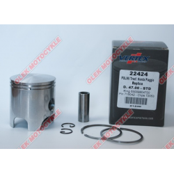 VERTEX TŁOK POLINI, HONDA, PIAGGIO 47,35MM SWORZEŃ 12MM (PIERŚCIENIE 53009804740 X 2 SZT.)