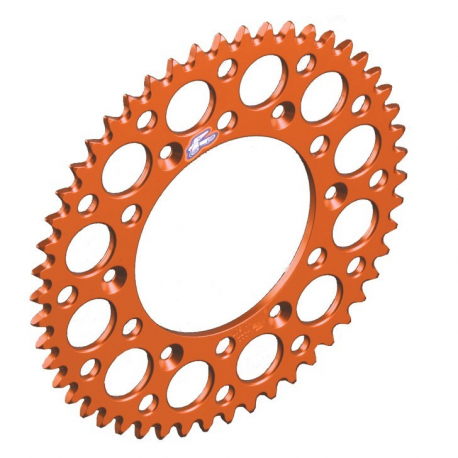 RENTHAL ZĘBATKA TYLNA ULTRALIGHT 899 48 ALUMINIOWA KOLOR POMARAŃCZOWY KTM/HUSQVARNA/HUSABERG (JTA897.48) (89948)