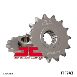 JT ZĘBATKA PRZEDNIA 2254 15 DUCATI MULTISTRADA 1200 '10-'16 (JTF743.15)