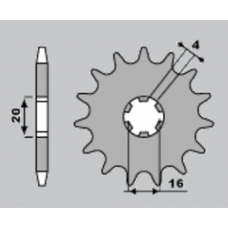 JR ZĘBATKA PRZEDNIA 416 14