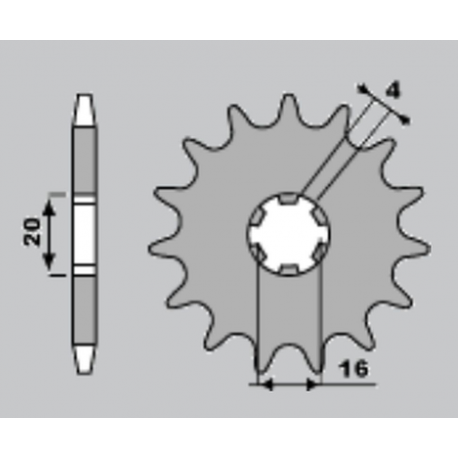 JR ZĘBATKA PRZEDNIA 416 15