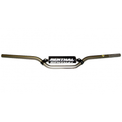 RENTHAL KIEROWNICA 7/8 CALA (22MM) TRIAL 5,5 HANDLEBAR SILVER KOLOR SREBRNY Z GĄBKĄ