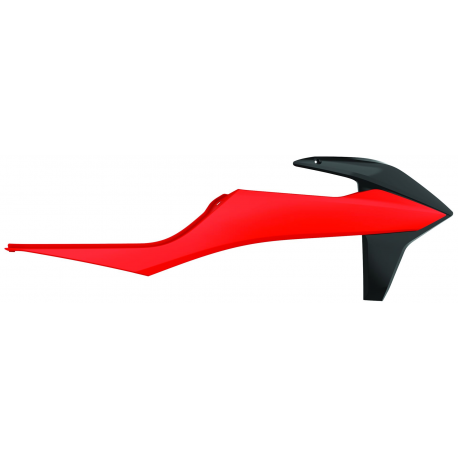 POLISPORT PROMOCJA OSŁONY CHŁODNICY (KOMPLET) KTM SX/SXF 19 KOLOR CZARNY/POMARAŃCZOWY FLUO