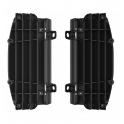 POLISPORT OSŁONY CHŁODNICY KRATKI (KOMPLET) KTM EXC/EXCF/SX/SXF 17-21, HUSQVARNA TE/FE/TC/FC 17-21 KOLOR CZARNY