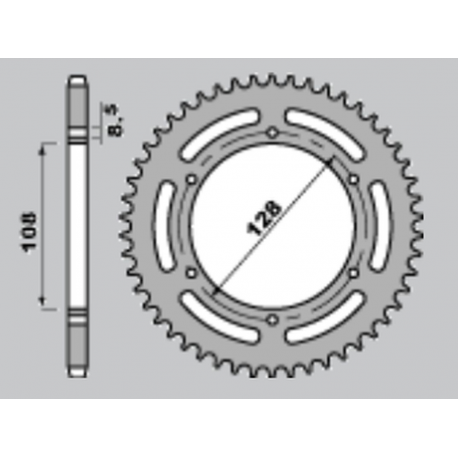 GROSSKOPF PROMOCJA ZĘBATKA PRZEDNIA 902 14 SHERCO 2T 12-13