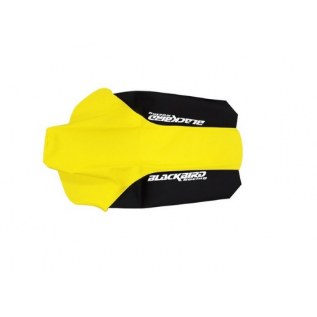 BLACKBIRD POKROWIEC/POSZYCIE NA SIEDZENIE SUZUKI DR 350 '90-'99 (16) KOLOR CZARNY/ŻÓŁTY