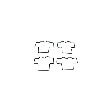 TOURMAX USZCZELKA KOMORY PŁYWAKOWEJ GAŹNIKA CRF/KXF/RMZ/YZF/KTM (4 SZT.)