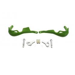 JR OSŁONY KIEROWNICY 22MM KOLOR ZIELONY PLASTIKOWA BEZ ALUMINIUM (HANDBARY)