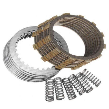 PSYCHIC TARCZE, PRZEKŁADKI I SPRĘŻYNY SPRZĘGŁOWE (KOMPLET RACING) KTM SX/EXC 520 00-01, SX/EXC525 04, EXC400 00-01, SX/EXC450 04