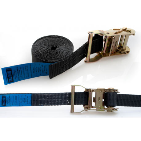 PAS TRANSPORTOWY 35MM/4MB Z NAPINACZEM 1-CZĘŚCIOWY KOLOR CZARNY (HOMOLOGACJA)