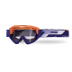 PROGRIP GOGLE PG3450 LS RIOT KOLOR POMARAŃCZOWY FLUO NIEBIESKI (SZYBA PG3210, NO FOG, NO SCRACHT) (3450-275 TR) - PROMOCJA - STD
