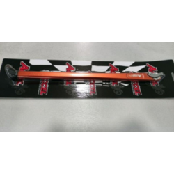 ACCEL 2020 NOWY TOWAR STOPKA BOCZNA KTM EXC/EXCF '17-20, HUSQVARNA FE/FX/TE '17-20 KOLOR POMARAŃCZOWY (ALUMINIOWA) (OEM: 7900302