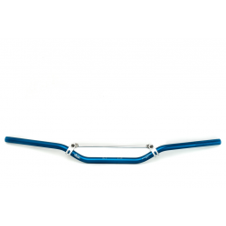 ACCEL 2020 NOWY TOWAR KIEROWNICA ALUMINIOWA Z POPRZECZKĄ (22,2MM) MX WZÓR HONDA CR NISKA KOLOR NIEBIESKI (SZER. 800MM, WYS. 71MM