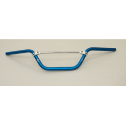ACCEL KIEROWNICA ALUMINIOWA Z POPRZECZKĄ (22,2MM) ATV WYSOKA KOLOR NIEBIESKI (SZER. 770MM, WYS. 160MM)