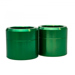 ACCEL PROMOCJA TULEJKI DYSTANSOWE KOŁA PRZÓD KAWASAKI KXF 450 '19-20 KOLOR ZIELONY