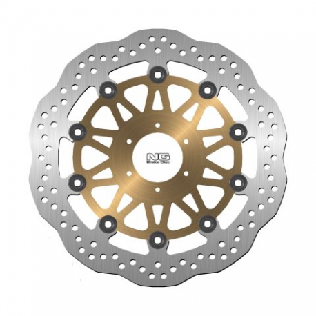 NG 2021/06 TARCZA HAMULCOWA PRZÓD HONDA CB1300 X4 '97-03, CBR900RR '98-99 (310X62X5MM) (6X6,5MM) WAVE PŁYWAJĄCA