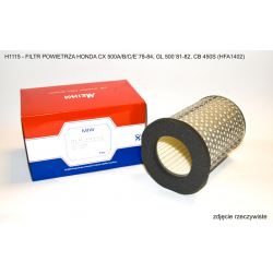 MIW (MEIWA) FILTR POWIETRZA HONDA CX 500A/B/C/E`78-84, GL 500`81-82, CB 450S (HFA1402)
