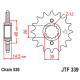 JT 2021/12 ZĘBATKA PRZEDNIA 339 15 HONDA VFR 750 86-87, CBX 750F 84-86, VFR 800 '02-'14 (33915JT) (ŁAŃC. 530)
