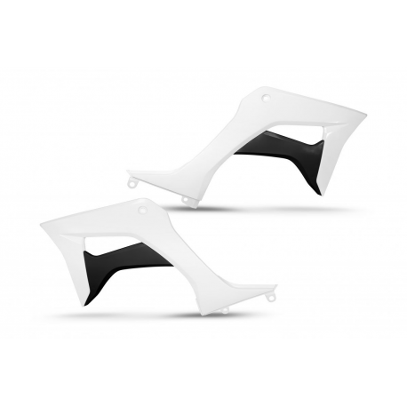 UFO 2021/10 OSŁONY CHŁODNICY HONDA CRF 110F '19-21, KOLOR BIAŁY