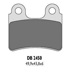 DELTA BRAKING KLOCKI HAMULCOWE KH303 - ZASTEPUJĄ DB2450QD-N I DB2450MX-N