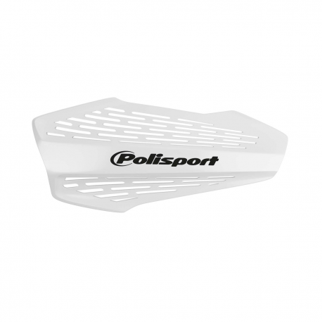 POLISPORT OSŁONY RĄK (HANDBARY) MODEL MX FORCE Z UNIWERSALNYM ZESTAWEM MONTAŻOWYM 22/28 KOLOR BIAŁY