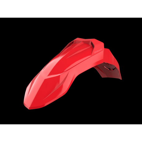 POLISPORT BŁOTNIK PRZÓD UNIWERSALNY SUPERMOTO KOLOR CZERWONY