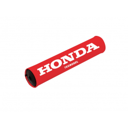 TECNOSEL OSŁONA KIEROWNICY (NA POPRZECZKĘ) TRADITONAL HONDA VINTAGE, KOLOR CZERWONY, LOGO HONDA