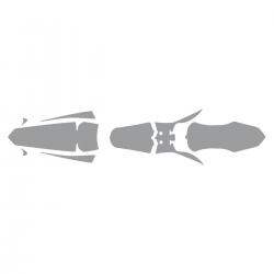 Blackbird, ochranný polep proti blátu, Honda CRF 250 '18-'21 ,CRF 450 '17-'20 ,CRF 450X '17-'22