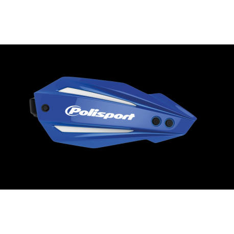 POLISPORT OSŁONY RĄK (HANDBARY) MODEL BULLIT FULL WRAP AROUND Z UNIWERSALNYM ZESTAWEM MONTAŻOWYM 22/28 KOLOR NIEBIESKI