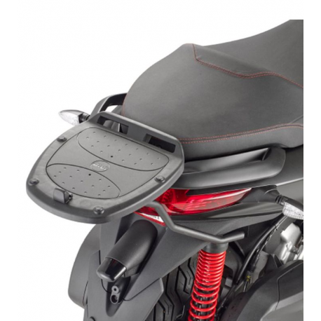 KAPPA 2022/03 STELAŻ KUFRA CENTRALNEGO PIAGGIO MP3 YOURBAN 125/300, HPE 300 '11-'21 (BEZ PŁYTY)