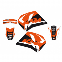 BLACKBIRD KOMPLET NAKLEJEK (OKLEIN) KTM 250-360 '93-'97, DREAM 4