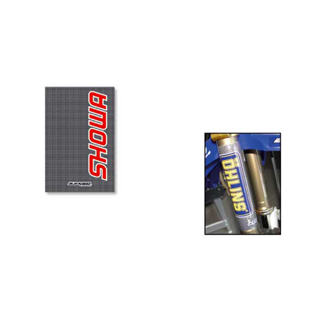 BLACKBIRD KOMPLET NAKLEJEK (OKLEIN) NA TELESKOPY SHOWA-CARBON (2 SZT.)