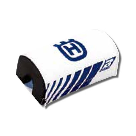 BLACKBIRD OSŁONA KIEROWNICY PRO TAPER (28MM) KOLOR BIAŁY, LOGO HUSQVARNA