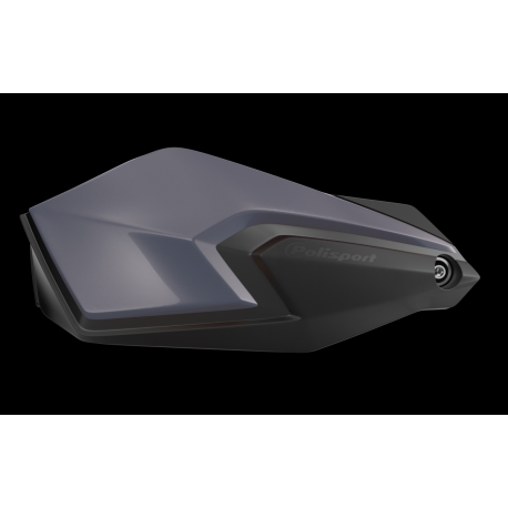 POLISPORT OSŁONY RĄK (HANDBARY) MODEL S-DUAL Z UNIWERSALNYM ZESTAWEM MONTAŻOWYM 22/28MM KOLOR SZARY