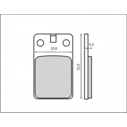 BRENTA KLOCKI HAMULCOWE KH99