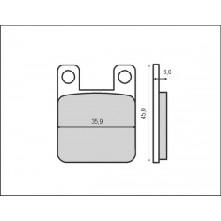 BRENTA KLOCKI HAMULCOWE KH115