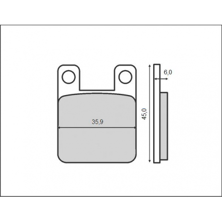 BRENTA KLOCKI HAMULCOWE KH115
